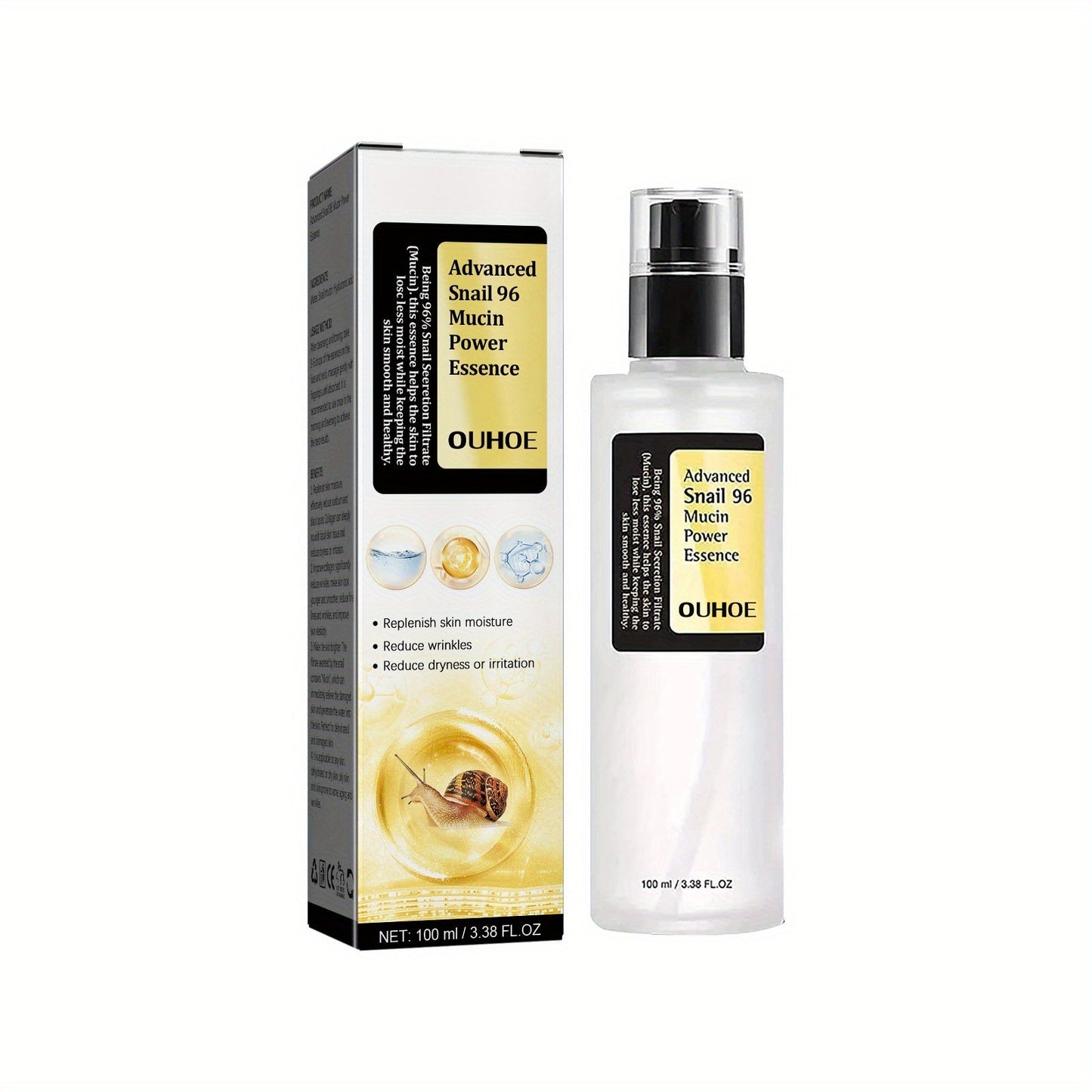 Snail Mucin Power Essence Moisturiser,