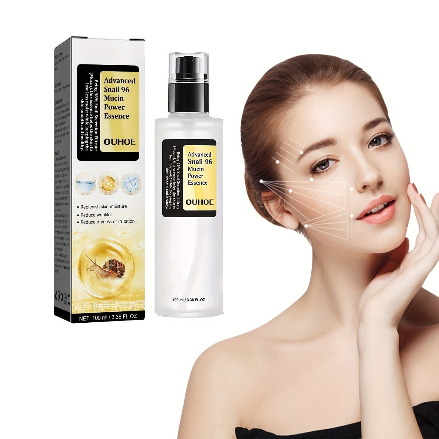 Snail Mucin Power Essence Moisturiser,