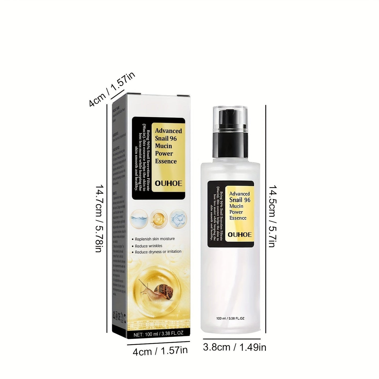 Snail Mucin Power Essence Moisturiser,