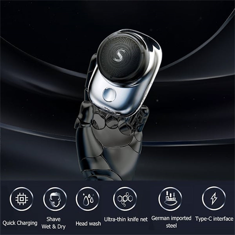 Electric Mini Travel Shaver For Men