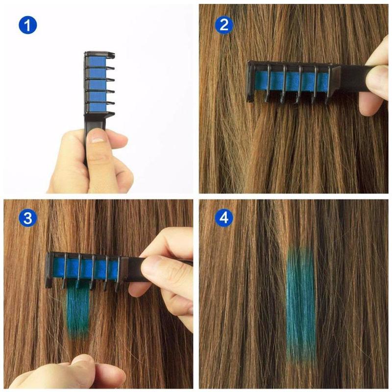 Disposable Crayons Hair Color Dyeing