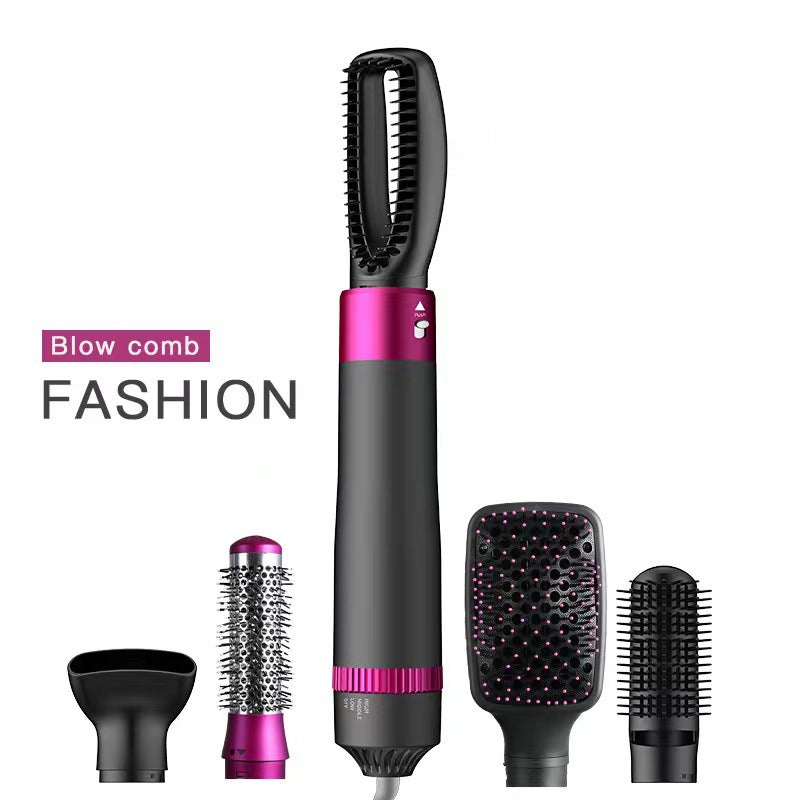 Professional 5 In 1 Hair Dryer Brush Dryer And Straightening Brush Electric Hair Styling Tool